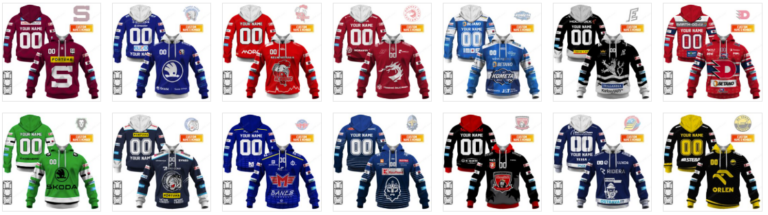 Czech Extraliga Jersey Collection – Celebrate the Heart of Czech Ice Hockey