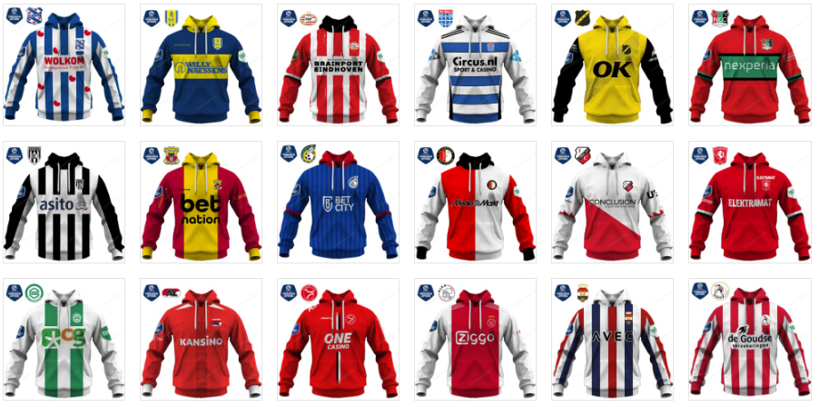 Eredivisie Jersey Collection