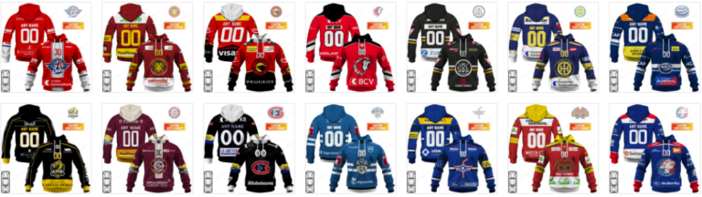 National League Jersey Collection – Embrace the Spirit of Swiss Ice Hockey